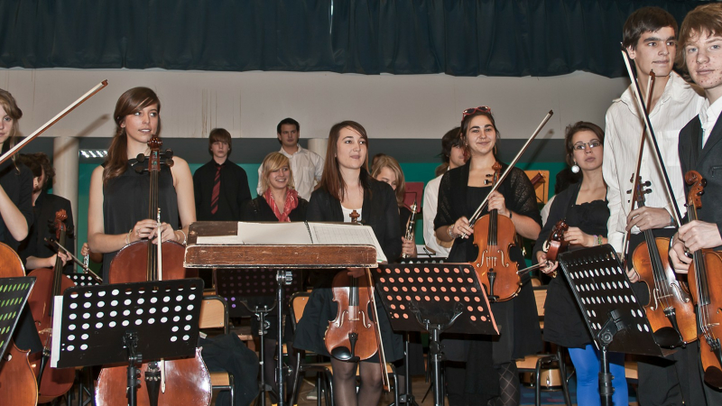 Le Jeune orchestre symphonique de l'Entre-Deux-Mers en concert à Nogaro pour le Nouvel An