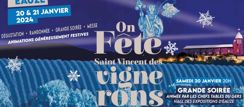 Les Vignerons fêtent la Saint Vincent