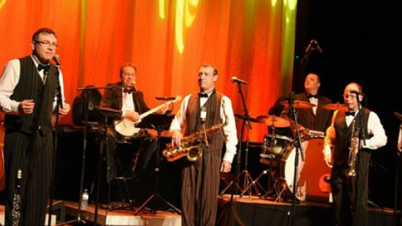 Les cocktails jazz band en scène