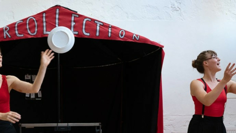 Spectacle "Nos circollections" proposé aux scolaires par laLigue de l'enseignement du Gers
