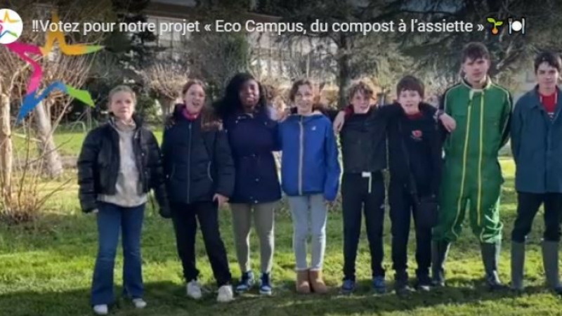 Eco Campus, du compost à l'assiette