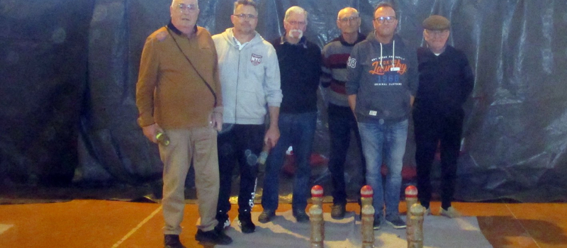 Résultats du dernier concours de quilles
