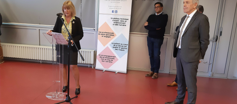 Voeux au centre hospitalier : la mise en route de l'extension-rénovation