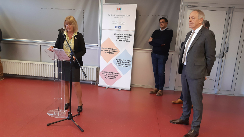 Voeux au centre hospitalier : la mise en route de l'extension-rénovation
