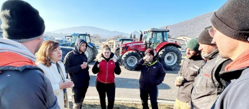 Colère des agriculteurs, Carole Delga : « Je porterai vos revendications à Paris et à Bruxelles, au nom des miens »