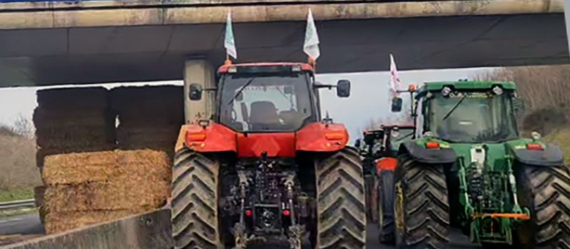 Actions de protestations agricoles
