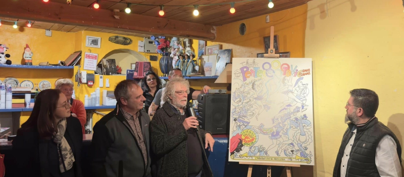 Le dessinateur Michel Bridenne, auteur de l'affiche de Pentecôtavic 2024, sur DFM 930 mercredi !