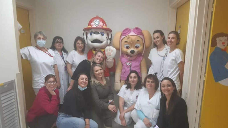 La Pat’Patrouille au Centre Hospitalier d’Auch