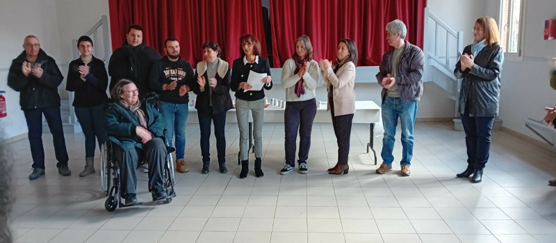 Les voeux pleins d'espoir de la maire Nadine Arqué