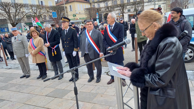 La préfecture du Gers a célébré la commémoration de la Journée internationale des génocides et de la prévention des crimes contre l'humanité