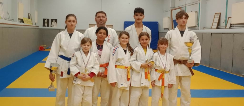 Les judokas remportent des médailles