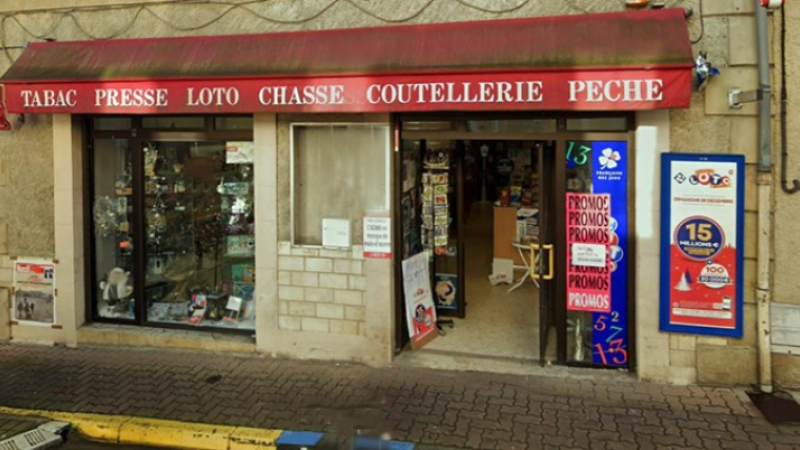 Braquage à main armée d'un bureau de Tabac