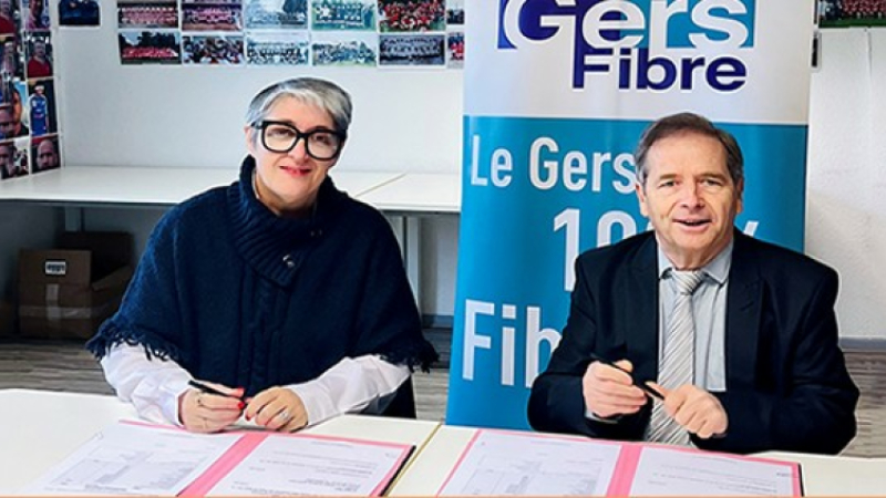 Gers Fibre partenaire du rugby gersois