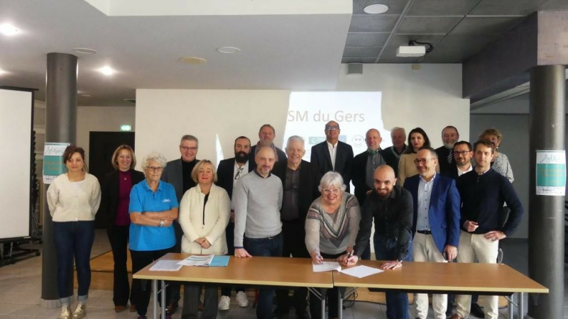 Signature de la charte du collectif SISM du Gers en faveur de la santé mentale