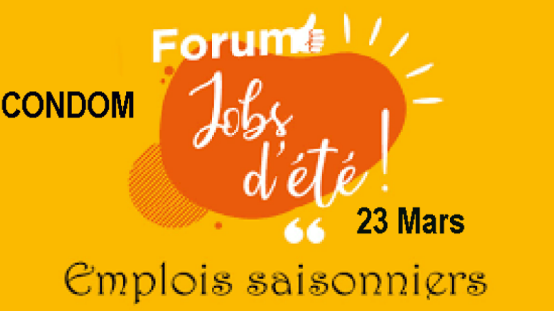 job emplois d'été