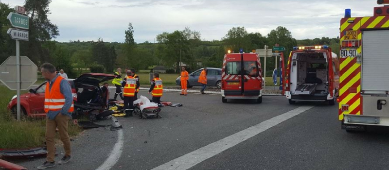 1000 accidents corporels sur les routes gersoises en 2023