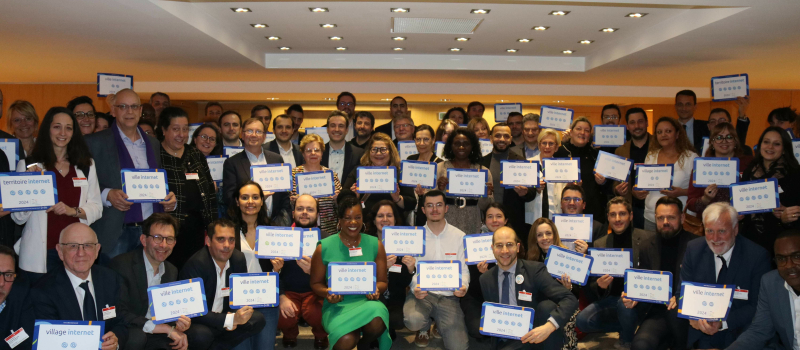 Le village confirme son label internet @@