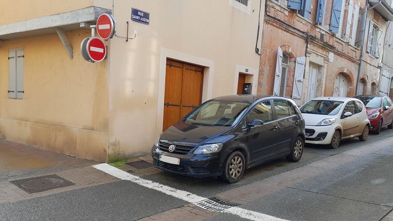 Attention !  il y a stationnement et stationnement