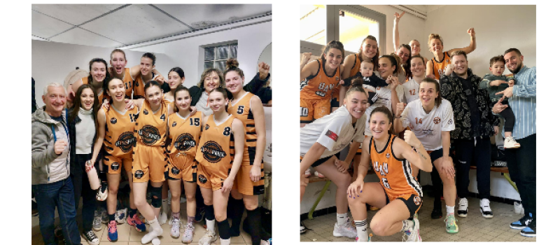 UAV Basket : victoire des SF1  et SF3 !