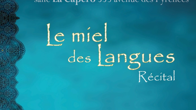 Récital Le miel des langues au Ver Luisant