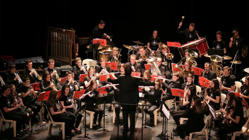 Concert de l'Ensemble Musical de l'Armagnac à Roquebrune