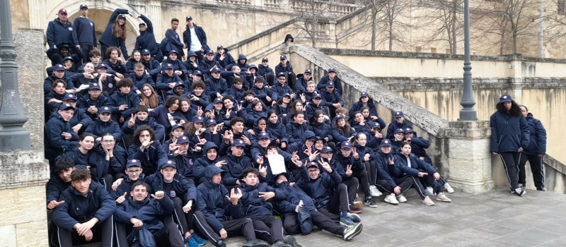 Les 56 volontaires du service national universel, SNU, ont conclu leur stage par un parcours sportif