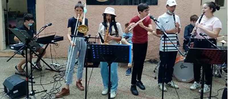 Soirée Jazz avec les élèves du collège de Marciac
