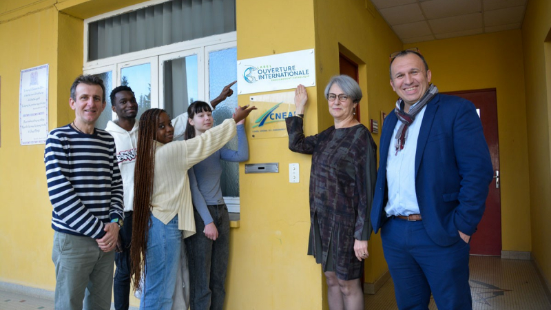 Obtention du label " Ouverture Internationale"