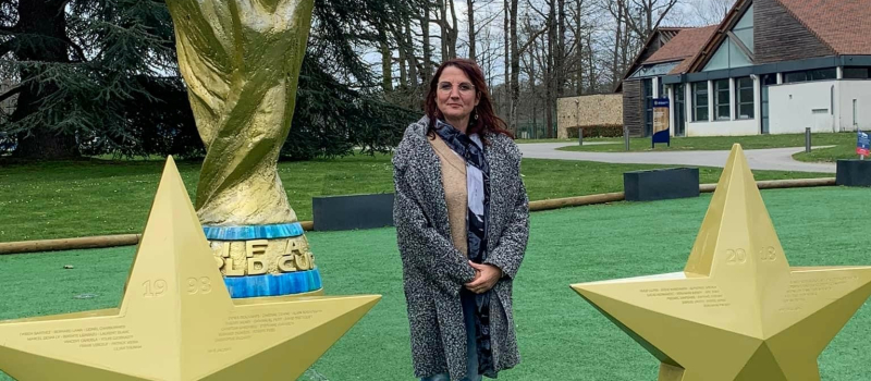 Caroline Moncassin récompensée par le District du Gers
