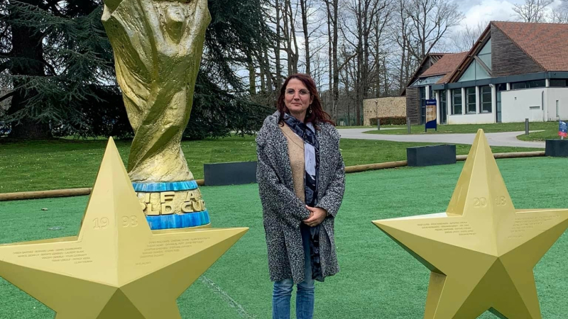 Caroline Moncassin récompensée par le District du Gers