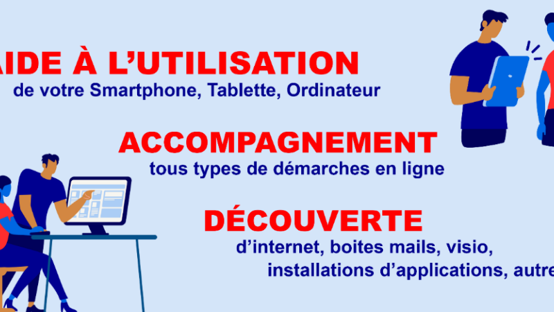 Des ateliers numériques ouverts a tous