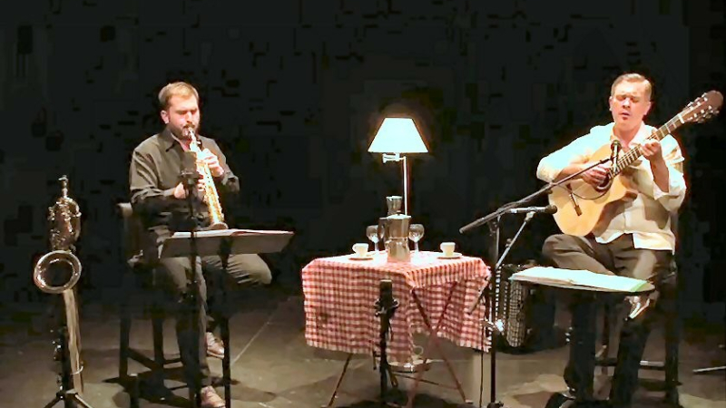 Concert avec le duo "Ifrangini", à l'initiative du   "Pôle Vocal Musiques en Astarac"