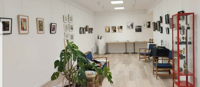 Première exposition pour débuter la série annuelle à la galerie " L'Arcade" de Saint-Clar.