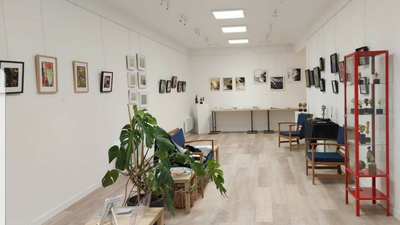 Première exposition pour débuter la série annuelle à la galerie " L'Arcade" de Saint-Clar.