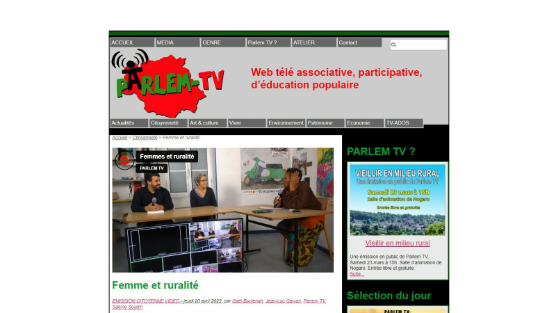 «Vieillir en milieu rural», nouvelle émission publique de Parlem TV à Nogaro