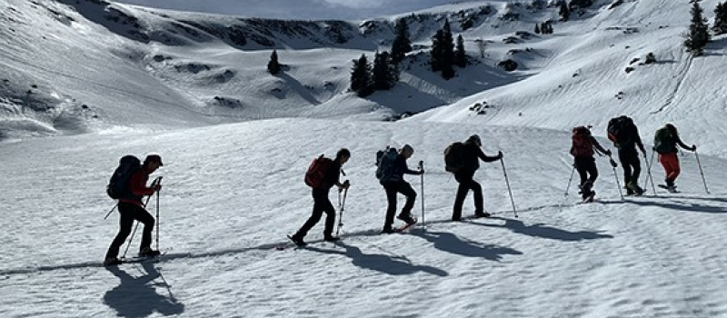 En raquettes avec la Marmotte gersoise