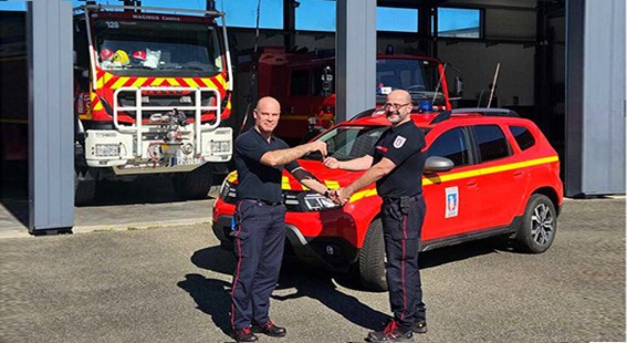 mirande Duster pour le centre de secours