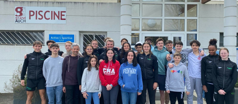 Les Dauphins du TOEC, 1er club de France, s’entraînent à Auch