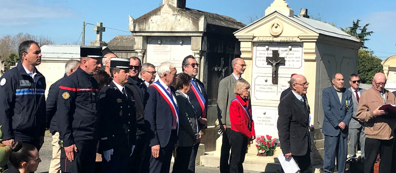 62ème commémoration du 19 mars 1962 à l'Isle-Jourdain.