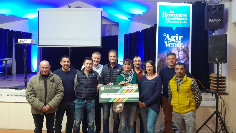Le club soutenu par le Crédit Agricole dans son développement