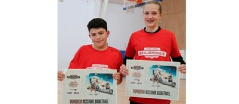 Historique, deux jeunes basketteurs gersois qualifiés pour la finale benjamin à l'Arena de Paris Bercy