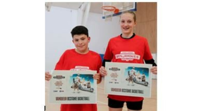 Historique, deux jeunes basketteurs gersois qualifiés pour la finale benjamin à l'Arena de Paris Bercy