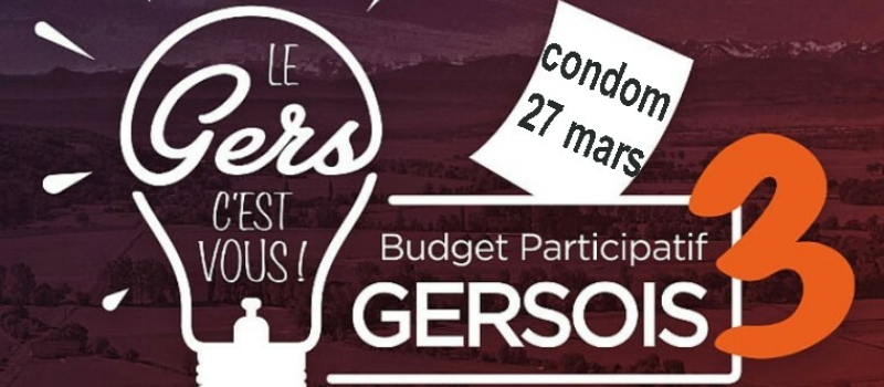 le Budget Participatif Gersois sur le marché mercredi