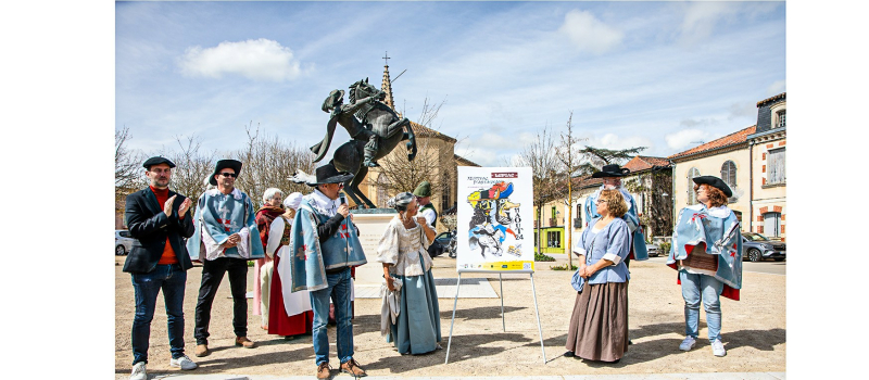 Lupiac: «Vignoble en fête» et affiche du Festival d'Artagnan le 24 mars 2024