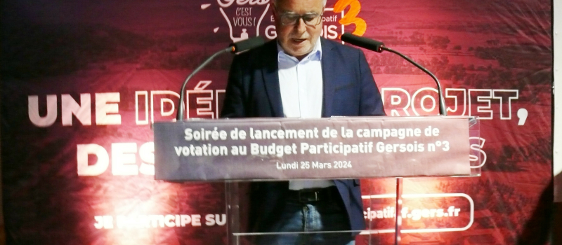 Budget participatif gersois, c'est le moment de voter