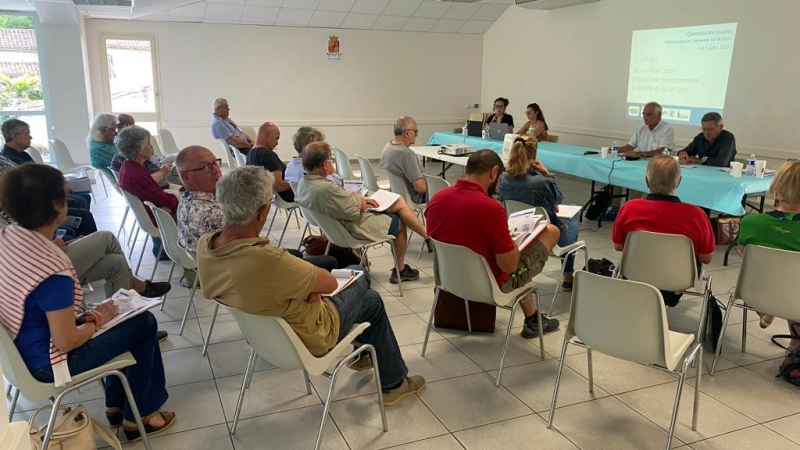 Première réunion publique du PLUi de Val de Gers