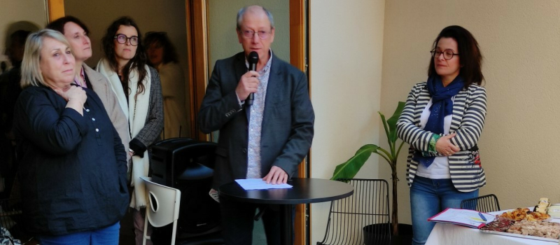 Inauguration  des nouveaux locaux du Pôle de Santé (CAARUD) géré par L'Association REGAR