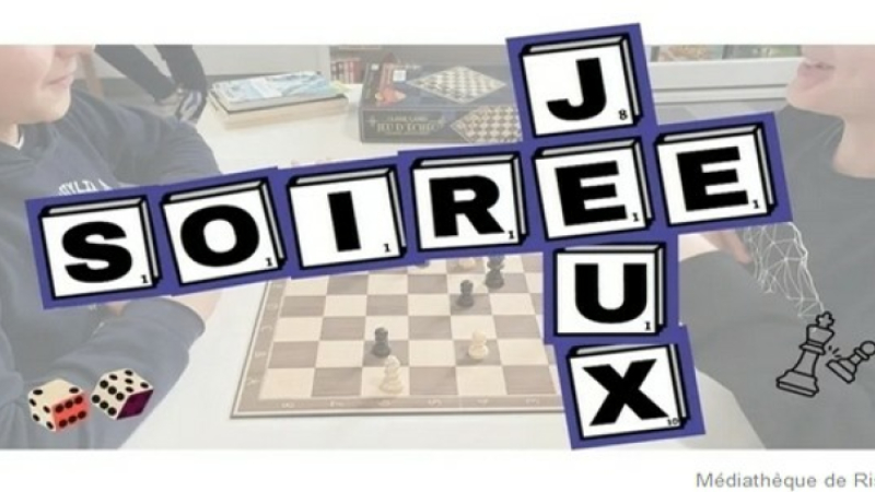 Soirée jeux de société