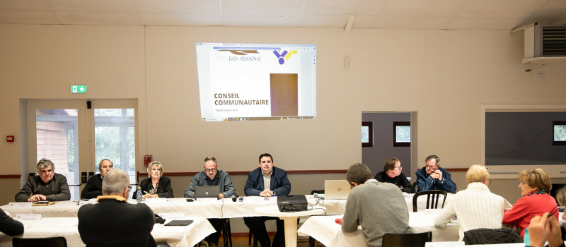 Réunion CC du Bas-Armagnac à Magnan: compte 2023 et budget 2024