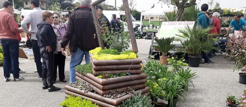 Succès pour la foire au jardinage de Pavie !
